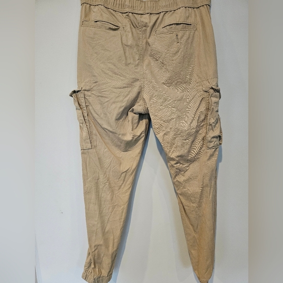 Aeropostale Men's Size Medium Tan Cargo Jogger Pull On Pockets Casual - Picture 3 of 9
